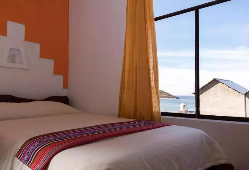 هتل Hostal Margarita Isla Del Sol Norte Comunidad Challapampa