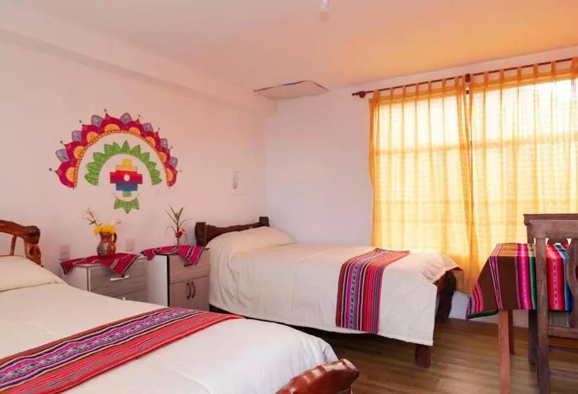 هتل Hostal Margarita Isla Del Sol Norte Comunidad Challapampa