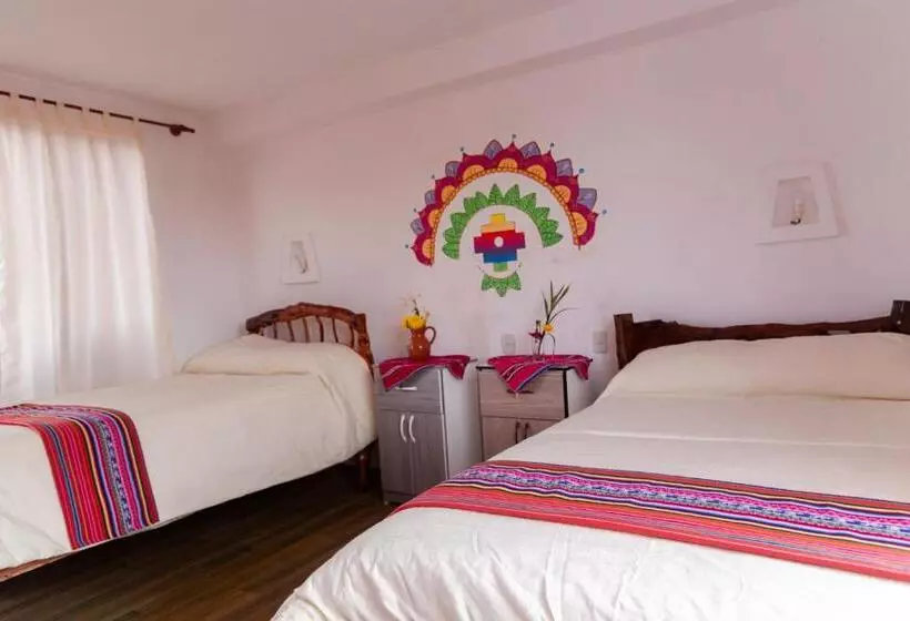 هتل Hostal Margarita Isla Del Sol Norte Comunidad Challapampa