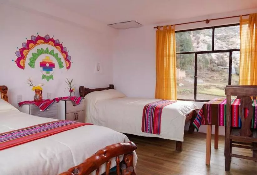 هتل Hostal Margarita Isla Del Sol Norte Comunidad Challapampa