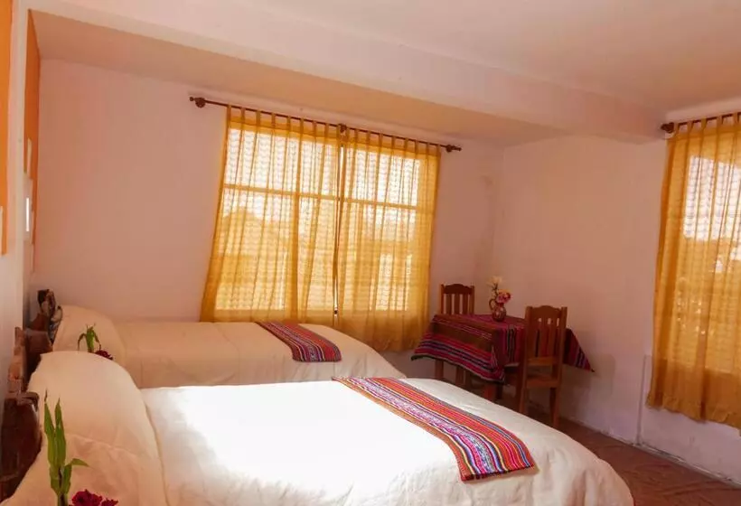 هتل Hostal Margarita Isla Del Sol Norte Comunidad Challapampa