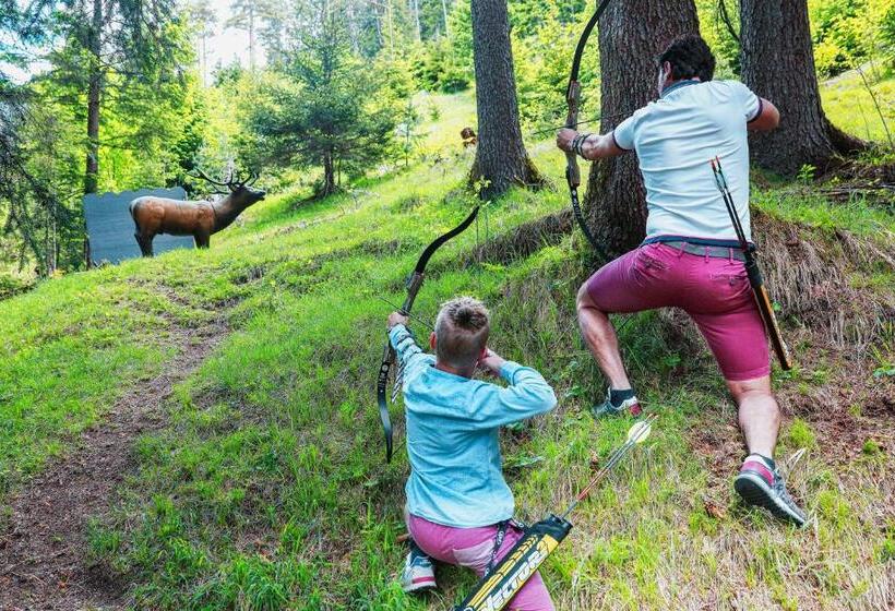 酒店 Familienresort Buchau