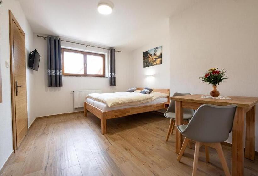 ペンション Penzion Kamzik A Drevenica