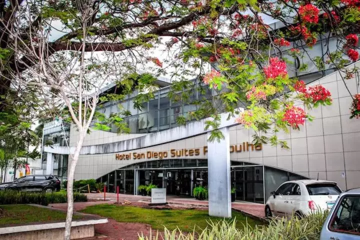 ホテル Flat Pampulha Orla Prox Mineirão