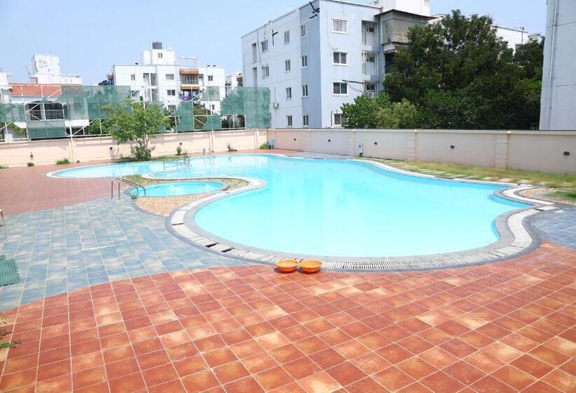 酒店 Palette Perumbakkam Near Sathyabama University