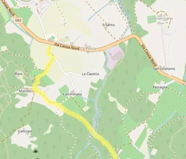 ペンション Affittacamere La Casella Monteriggioni