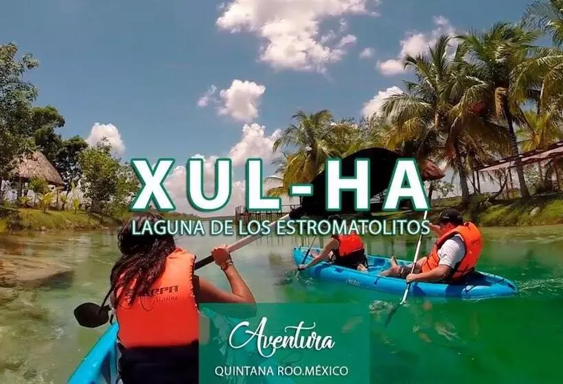 Retkeilymaja Nauh Rooms Xul Ha Bacalar México