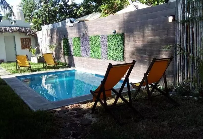 Retkeilymaja Nauh Rooms Xul Ha Bacalar México