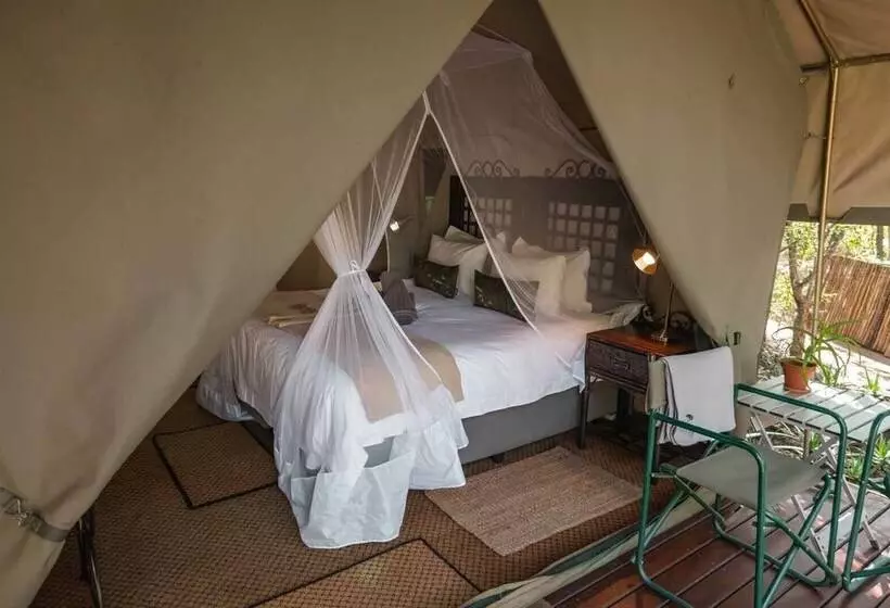 ホテル Umkumbe Bush Lodge   Luxury Tented Camp