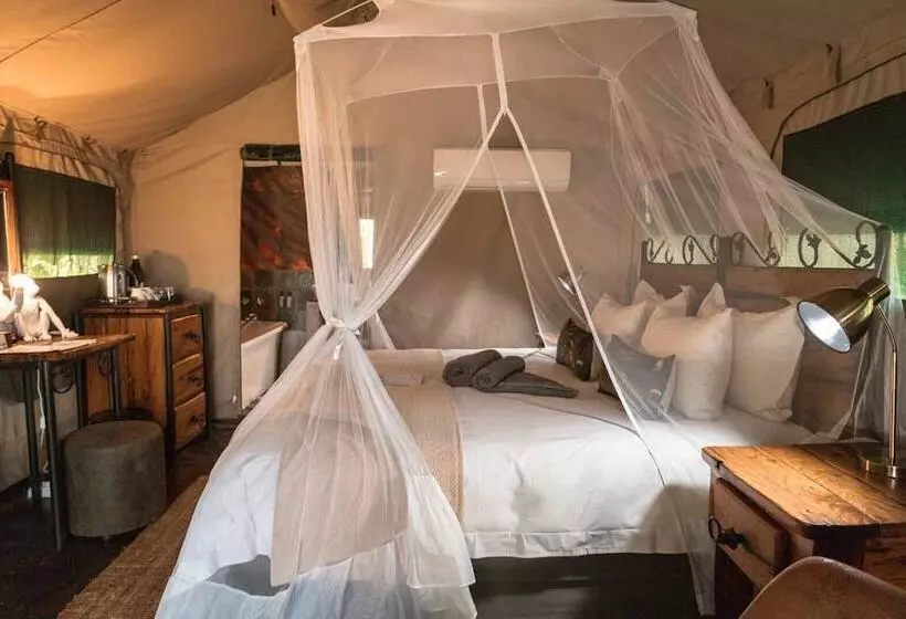 ホテル Umkumbe Bush Lodge   Luxury Tented Camp