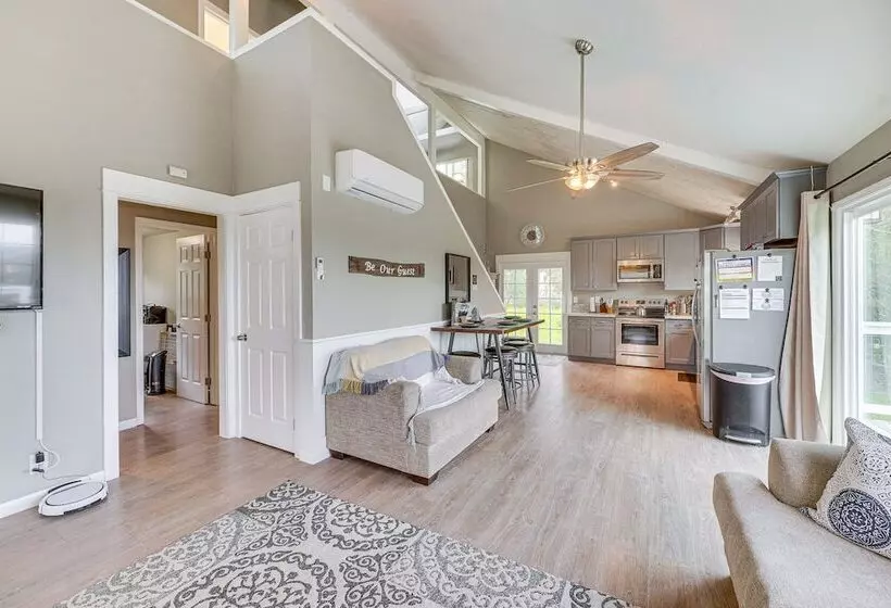 5 Acres & Deck: Scenic Greenwood Home W/ Mtn Views