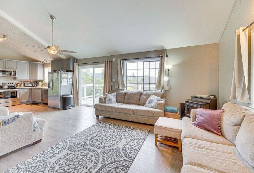 5 Acres & Deck: Scenic Greenwood Home W/ Mtn Views