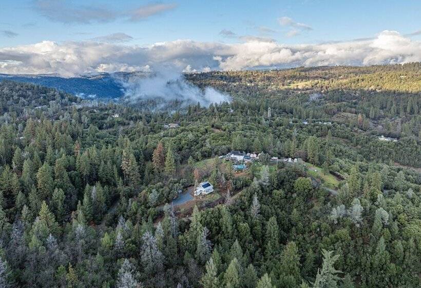 5 Acres & Deck: Scenic Greenwood Home W/ Mtn Views