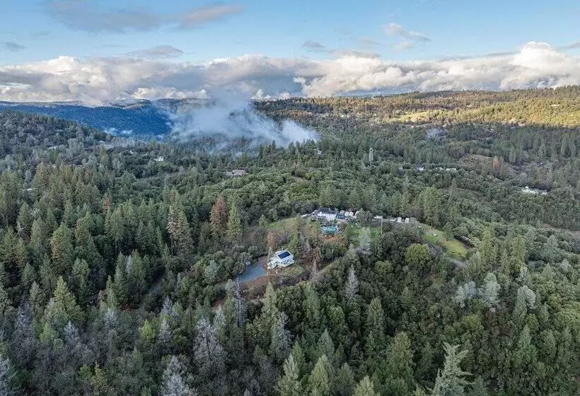 5 Acres & Deck: Scenic Greenwood Home W/ Mtn Views