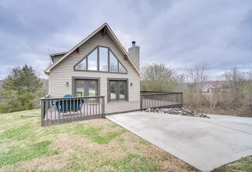 Private Vonore A Frame Chalet: Walk To Golf Club!