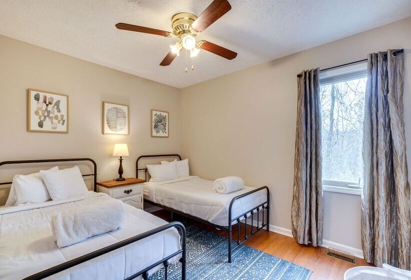 Private Vonore A Frame Chalet: Walk To Golf Club!