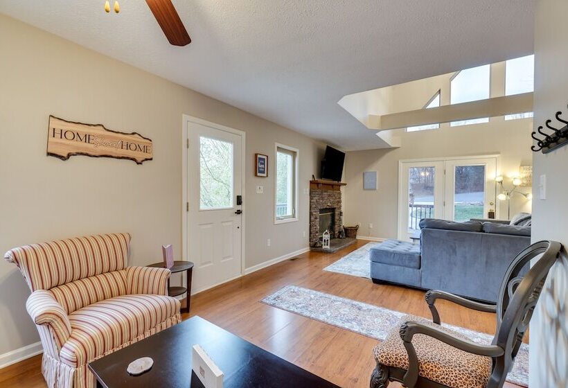 Private Vonore A Frame Chalet: Walk To Golf Club!