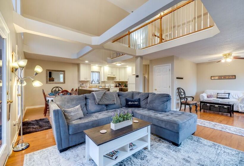 Private Vonore A Frame Chalet: Walk To Golf Club!