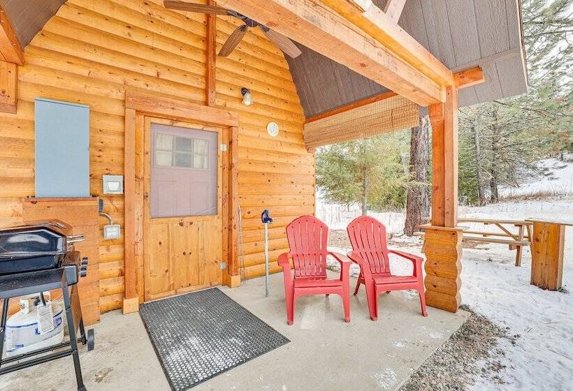 Bunkhouse Cabin In The Woods Of Cascade, Id