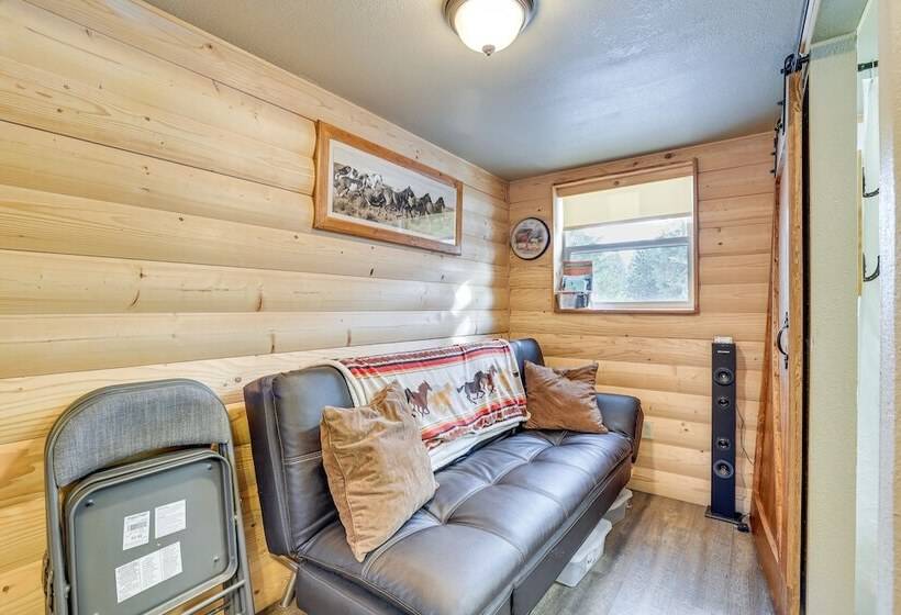 Bunkhouse Cabin In The Woods Of Cascade, Id