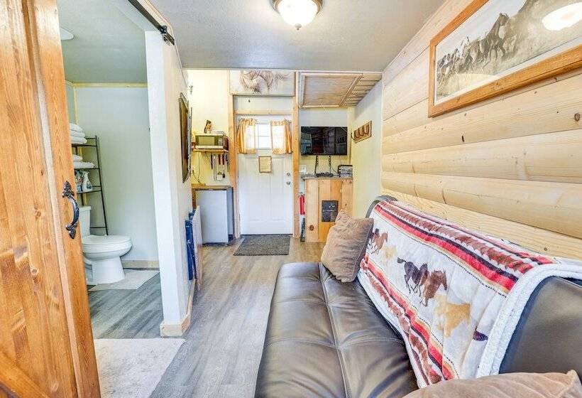 Bunkhouse Cabin In The Woods Of Cascade, Id