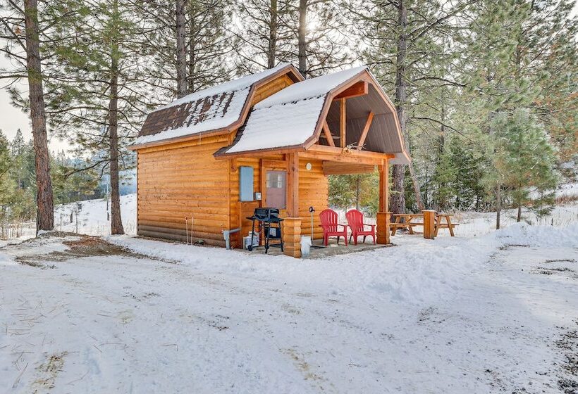 Bunkhouse Cabin In The Woods Of Cascade, Id