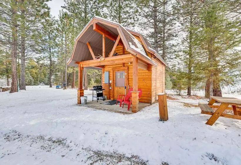Bunkhouse Cabin In The Woods Of Cascade, Id