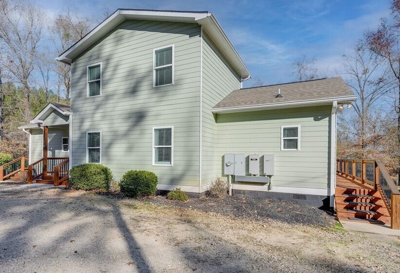 Eatonton Home On Lake Sinclair: Private Boat Dock!