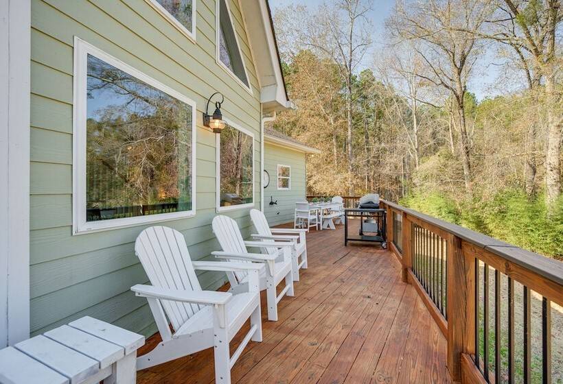 Eatonton Home On Lake Sinclair: Private Boat Dock!