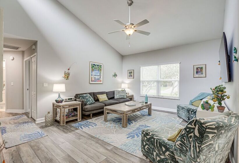 St Augustine Home W/ Deck < Half Mi To Beach!