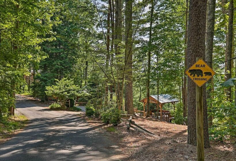 A Sunset Dream Upscale Blue Ridge Cabin!