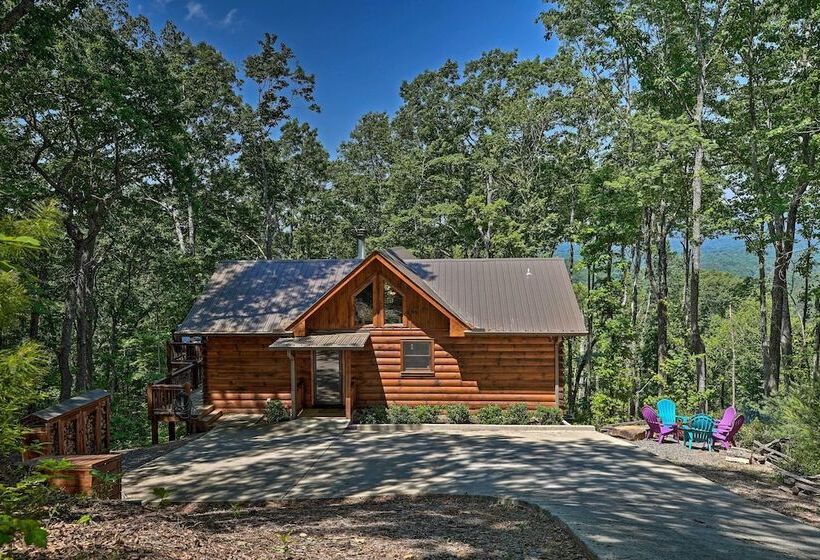 A Sunset Dream Upscale Blue Ridge Cabin!