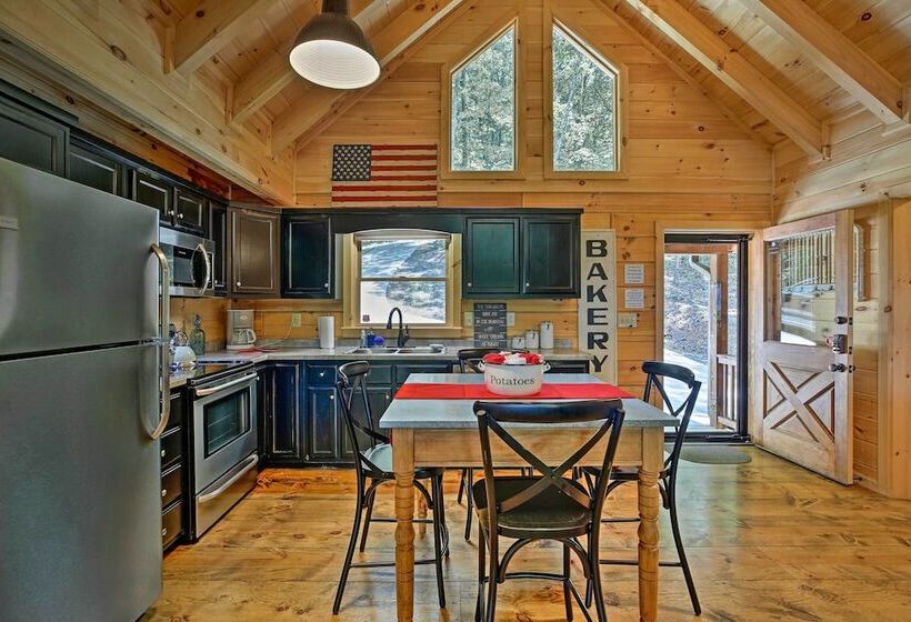 A Sunset Dream Upscale Blue Ridge Cabin!