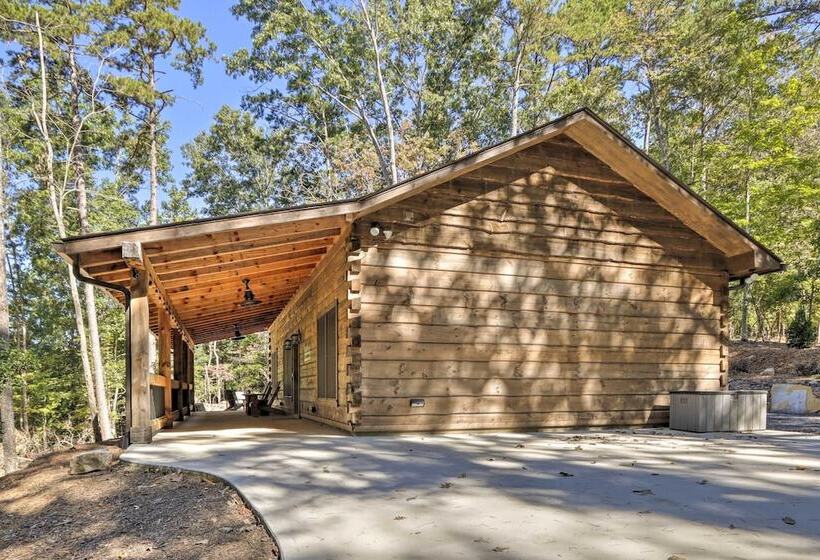 Coosawattee River Resort Cabin W/ Private Hot Tub!