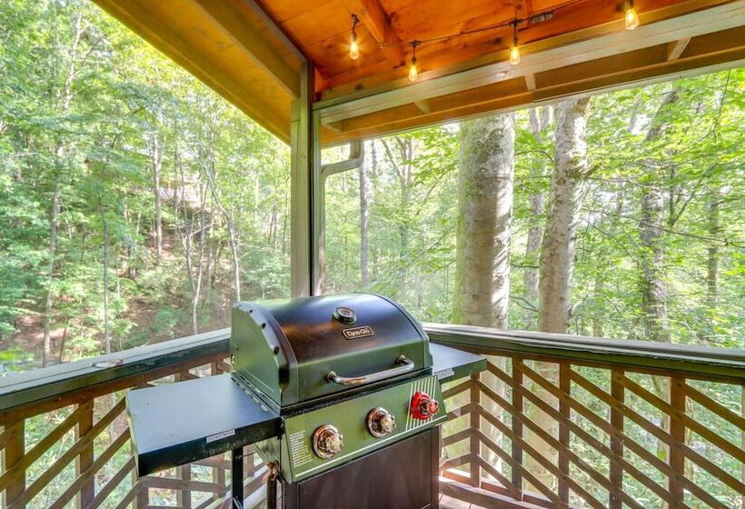 Charming Blue Ridge Cabin W/ Game Room & Hot Tub!