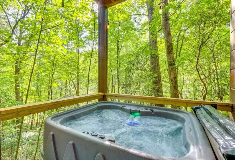 Charming Blue Ridge Cabin W/ Game Room & Hot Tub!