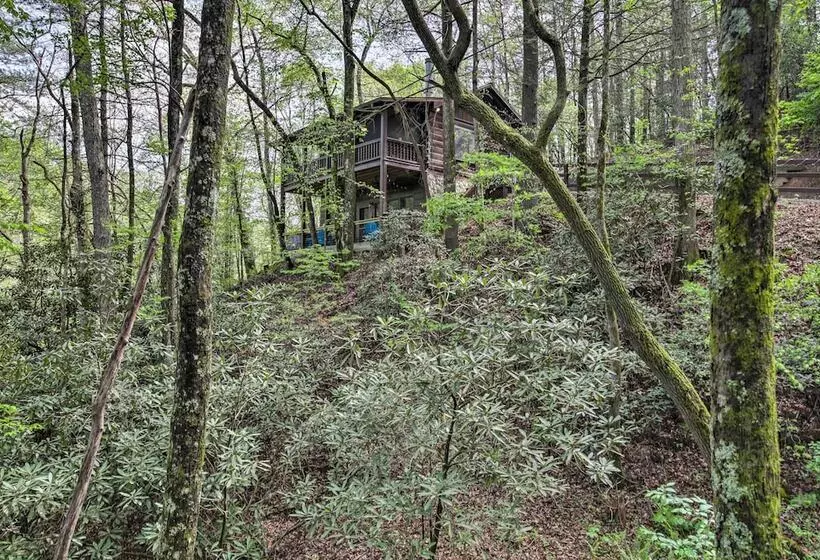 Charming Blue Ridge Cabin W/ Game Room & Hot Tub!