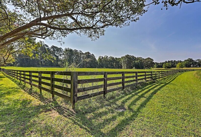 Charming Newnan Carriage House On 95 Acres!