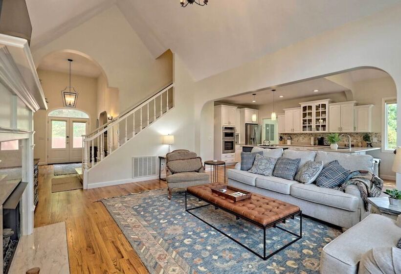 Chic Sky Valley Resort Home On Golf Course!