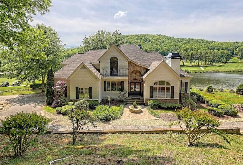 Chic Sky Valley Resort Home On Golf Course!