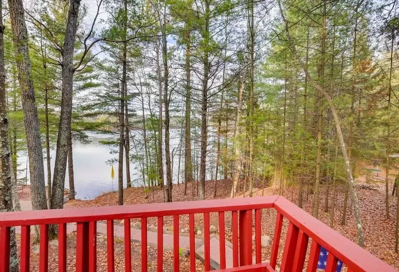 Lakefront Rhinelander Cabin W/ Dock & Fire Pit!