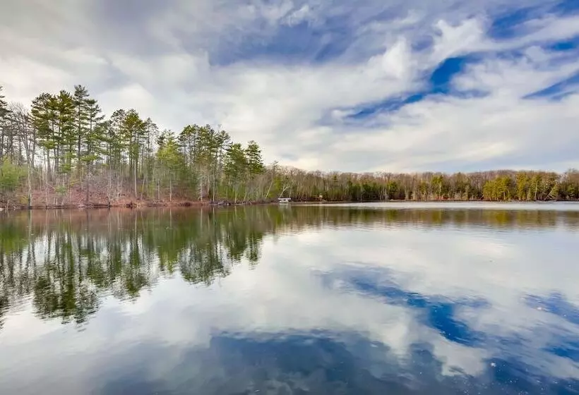 Lakefront Rhinelander Cabin W/ Dock & Fire Pit!