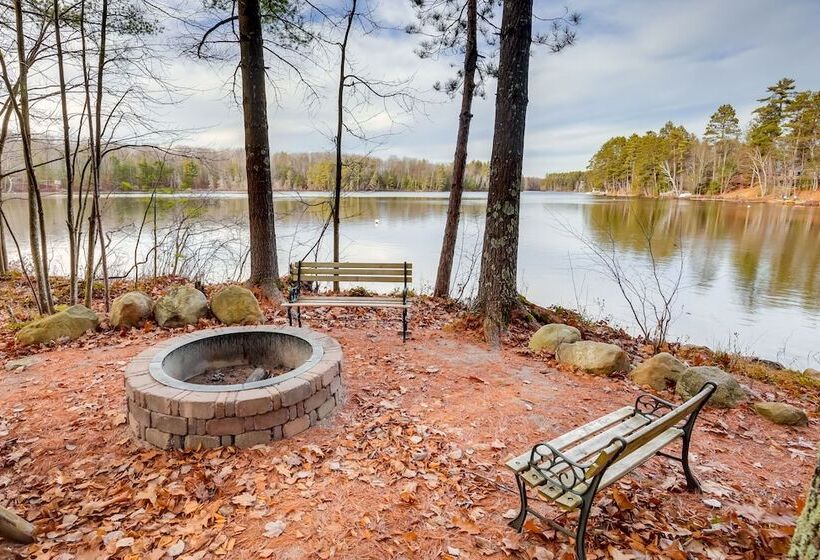 Lakefront Rhinelander Cabin W/ Dock & Fire Pit!