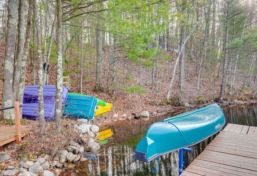 Lakefront Rhinelander Cabin W/ Dock & Fire Pit!