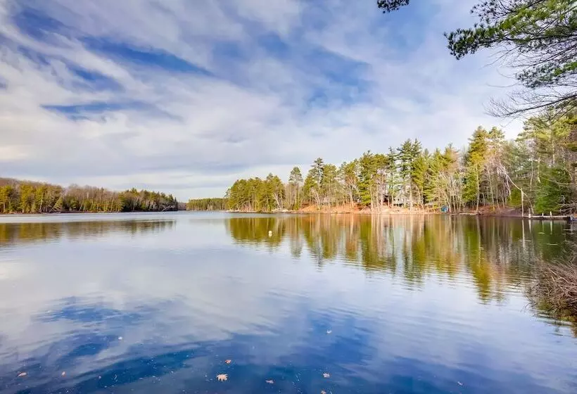 Lakefront Rhinelander Cabin W/ Dock & Fire Pit!