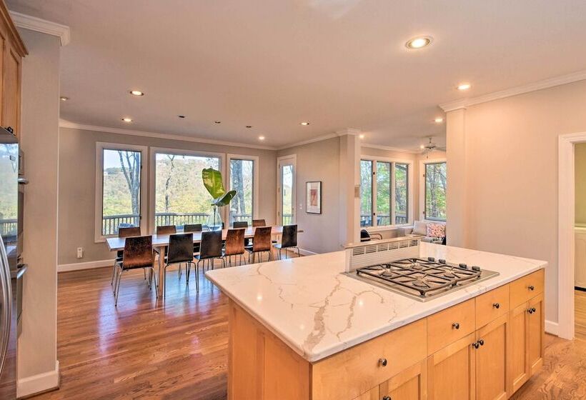 Luxe Big Canoe Resort Home W/ 3 Decks & Mtn Views!
