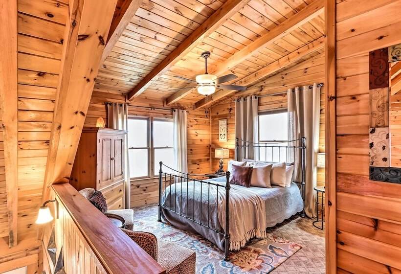 Mnt View Cabin W/ Hot Tub Near Golf & Fishing