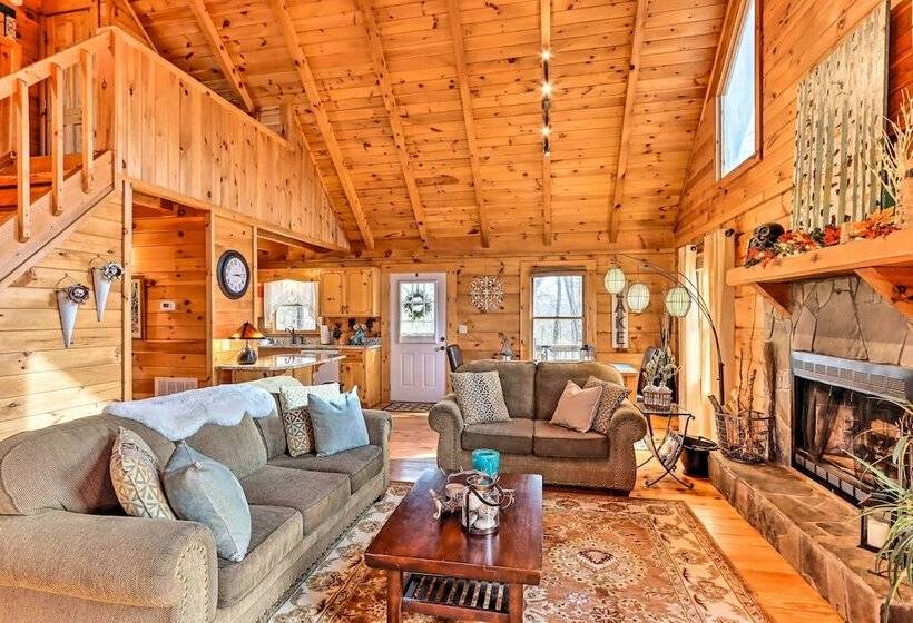 Mnt View Cabin W/ Hot Tub Near Golf & Fishing