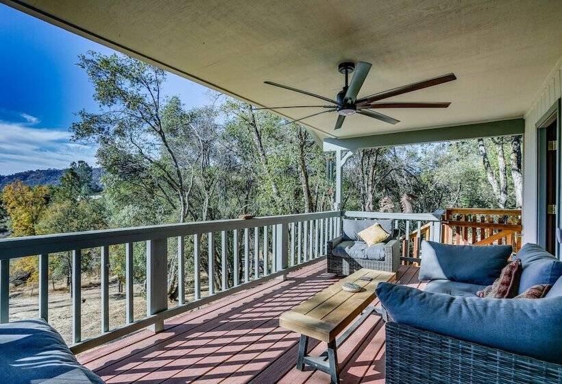 Mountain Home Near Yosemite W/ Well Being Retreat!