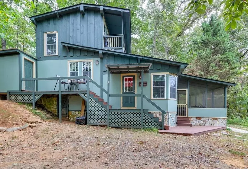 Mountaintop Ellijay Cabin W/ Private Hot Tub